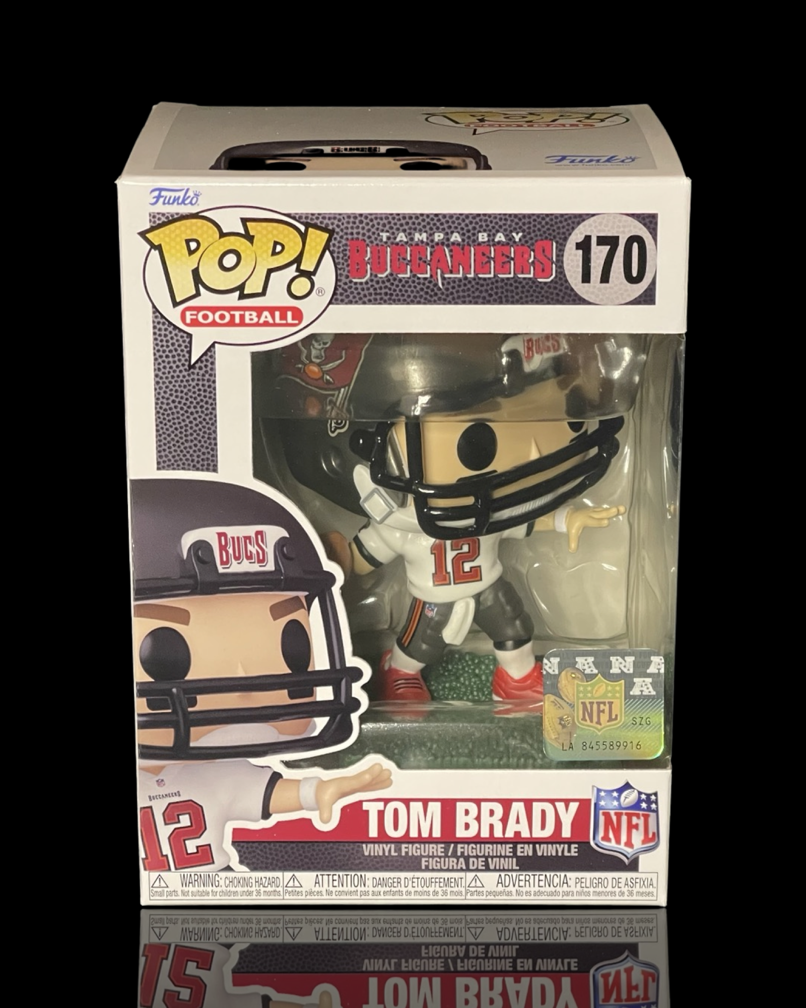 Funko Pop! NFL: Bucs - Tom Brady (Away)