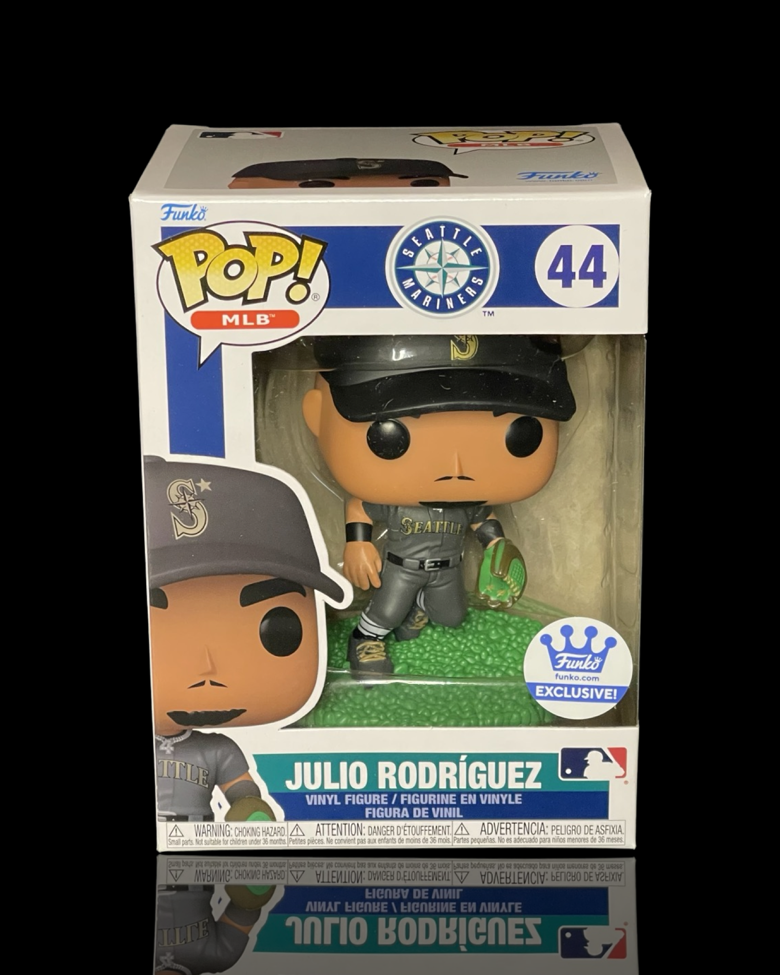 Up close and in person with the Silver Julio Rodriguez Funko POP