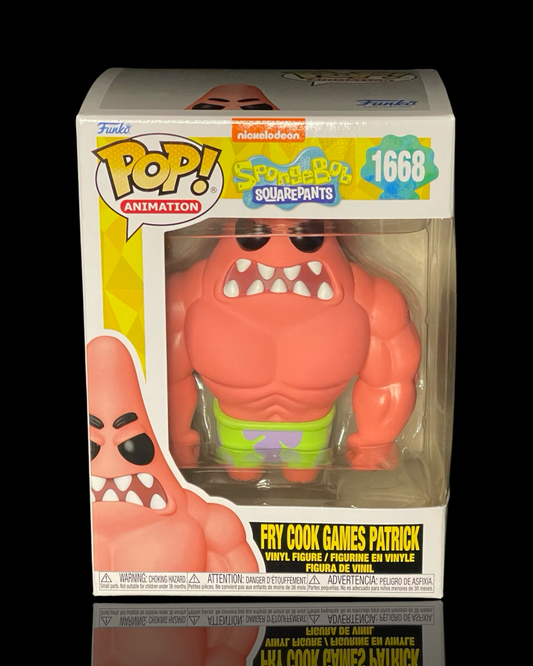 Spongebob Squarepants 25th Anniversary: Fry Cook Games Patrick