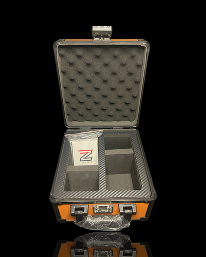 Zion Slab Case 2 Row - Orange Cubed