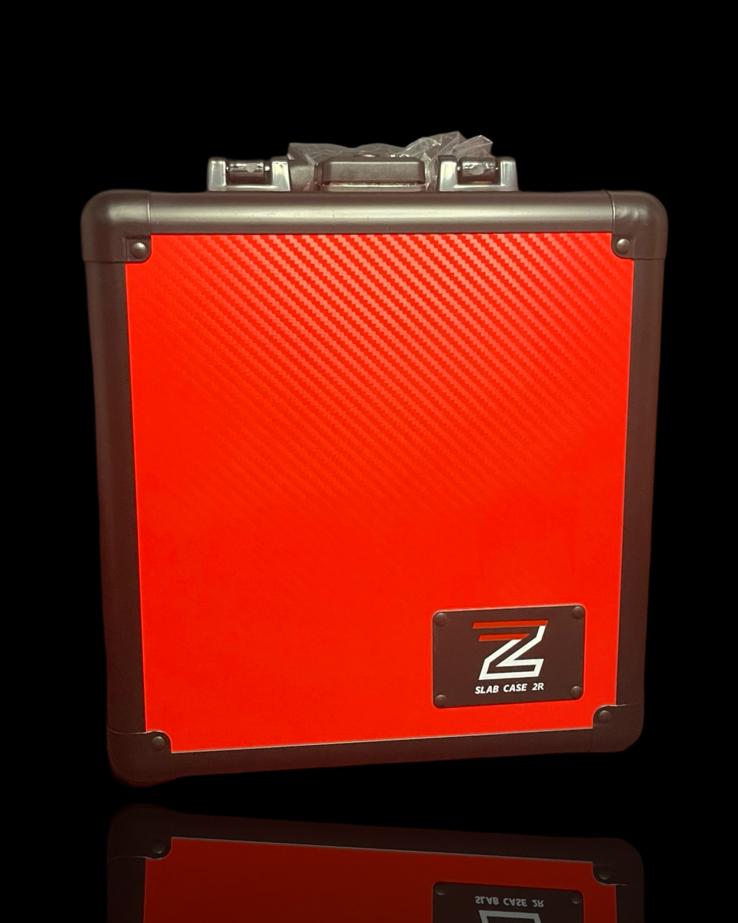 Zion Slab Case 2 Row - Red Carbon