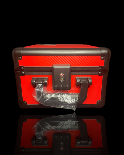 Zion Slab Case 2 Row - Red Carbon